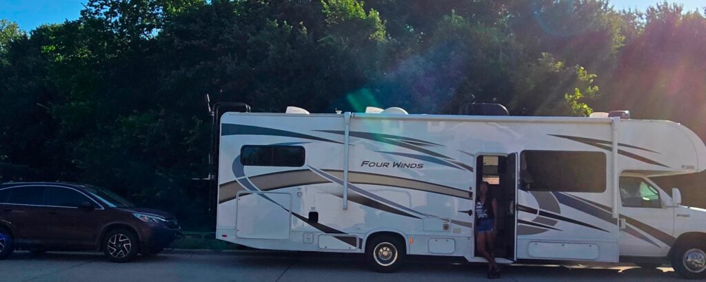 travel setbacks rv door